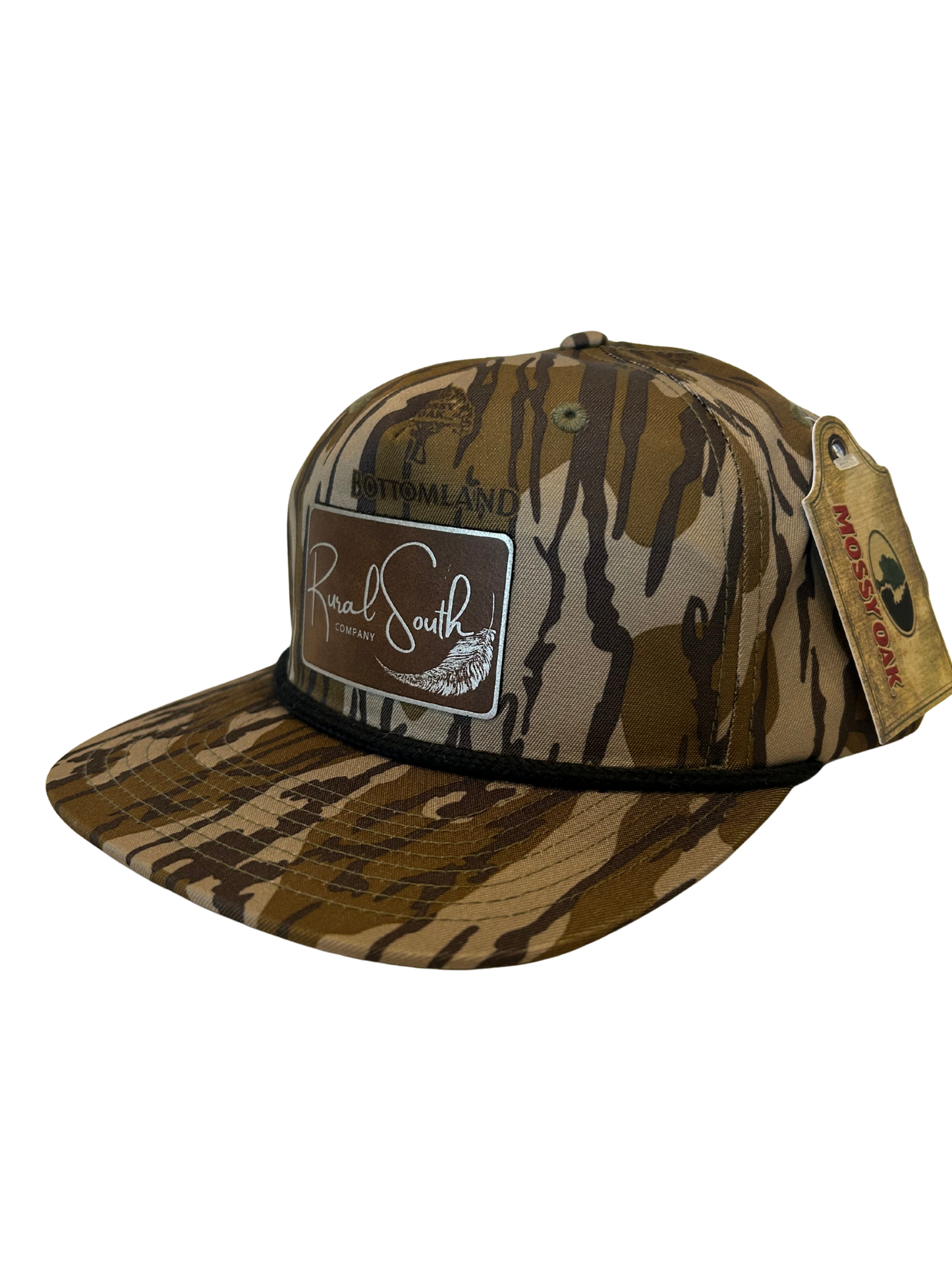 Rural South Bottomland Camo Rope Hat