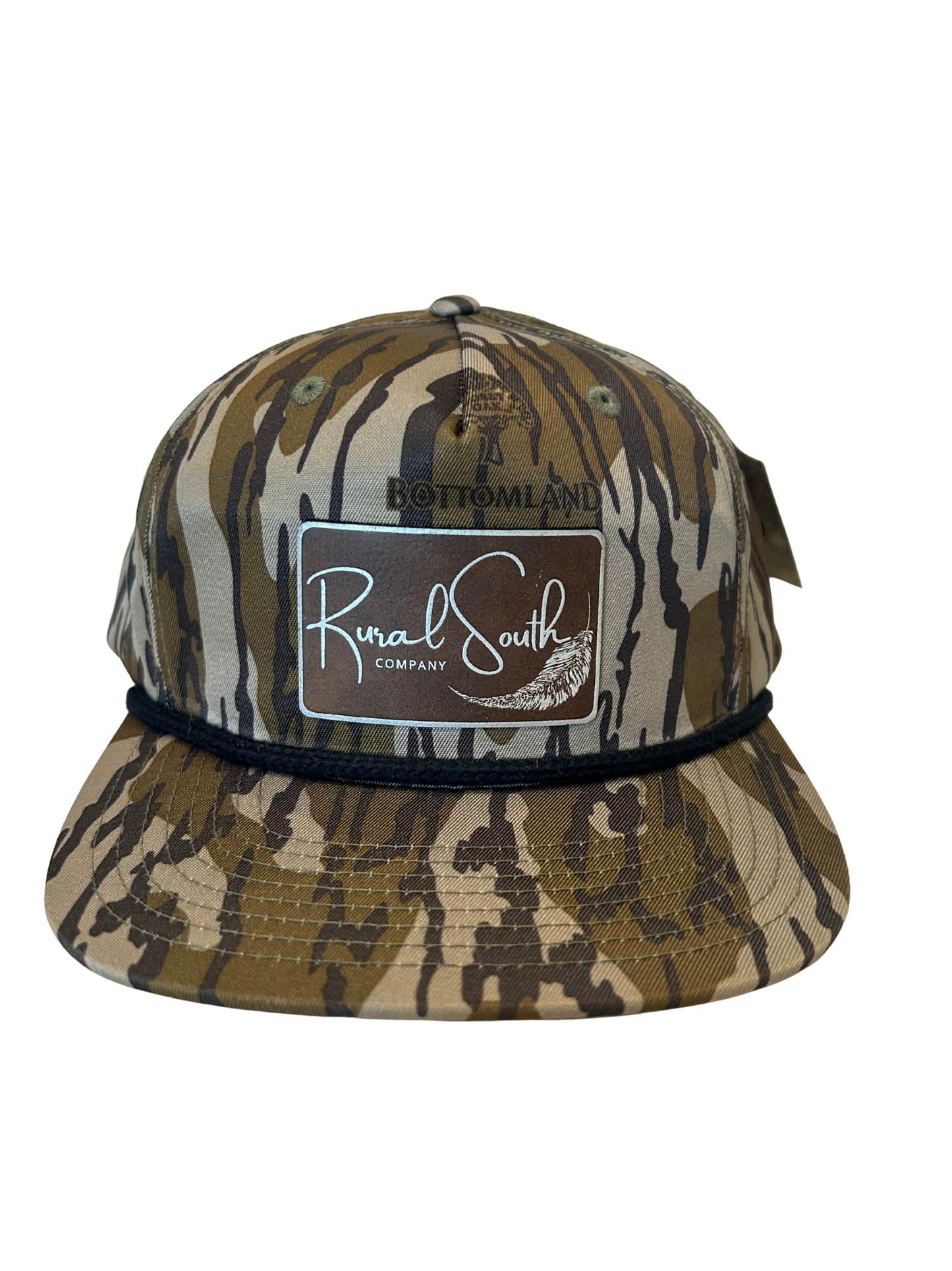 Rural South Bottomland Camo Rope Hat