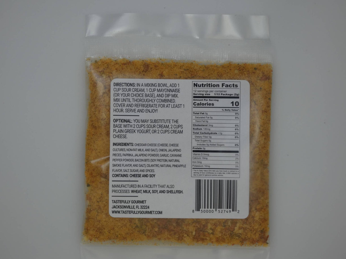 Jalapeño Popper Dip Mix