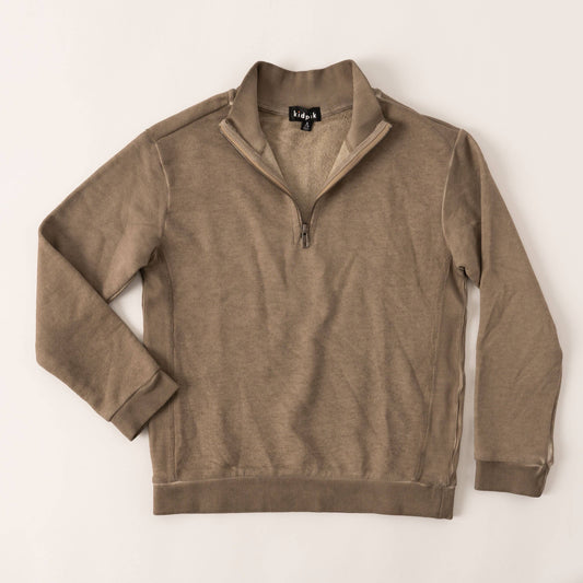 Half Zip Fleece Top Sweater