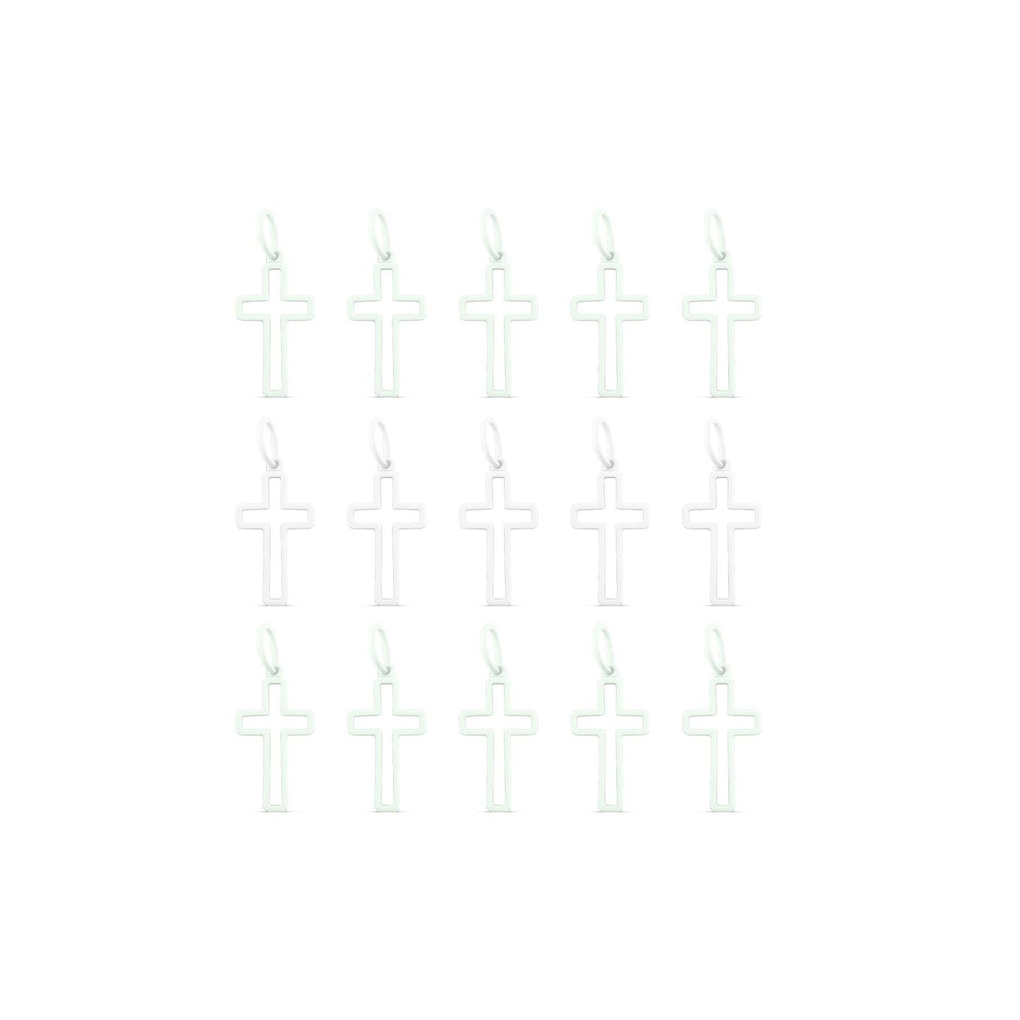 Cross Charm set of 3