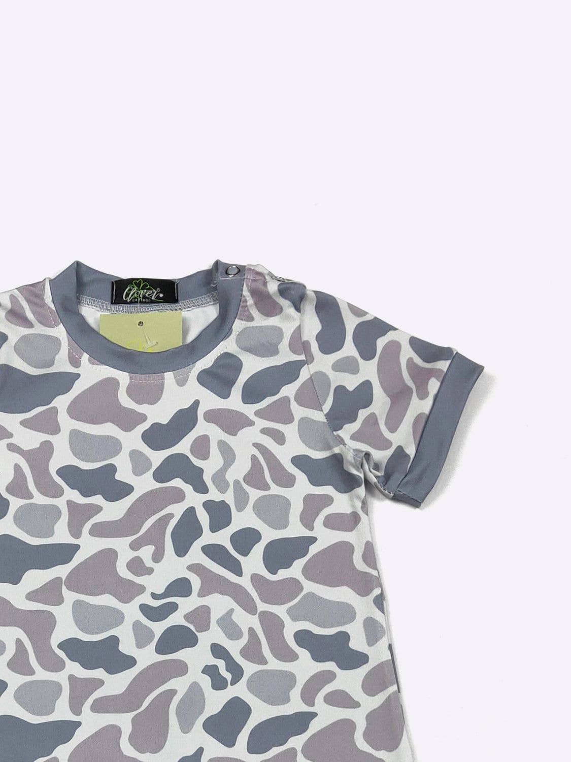 Urban Camo Boy Romper