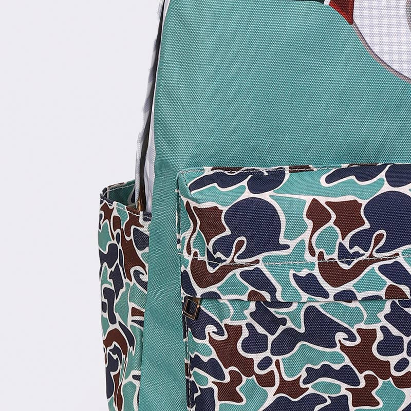 Camouflage Duck Hunting Canvas Backpack