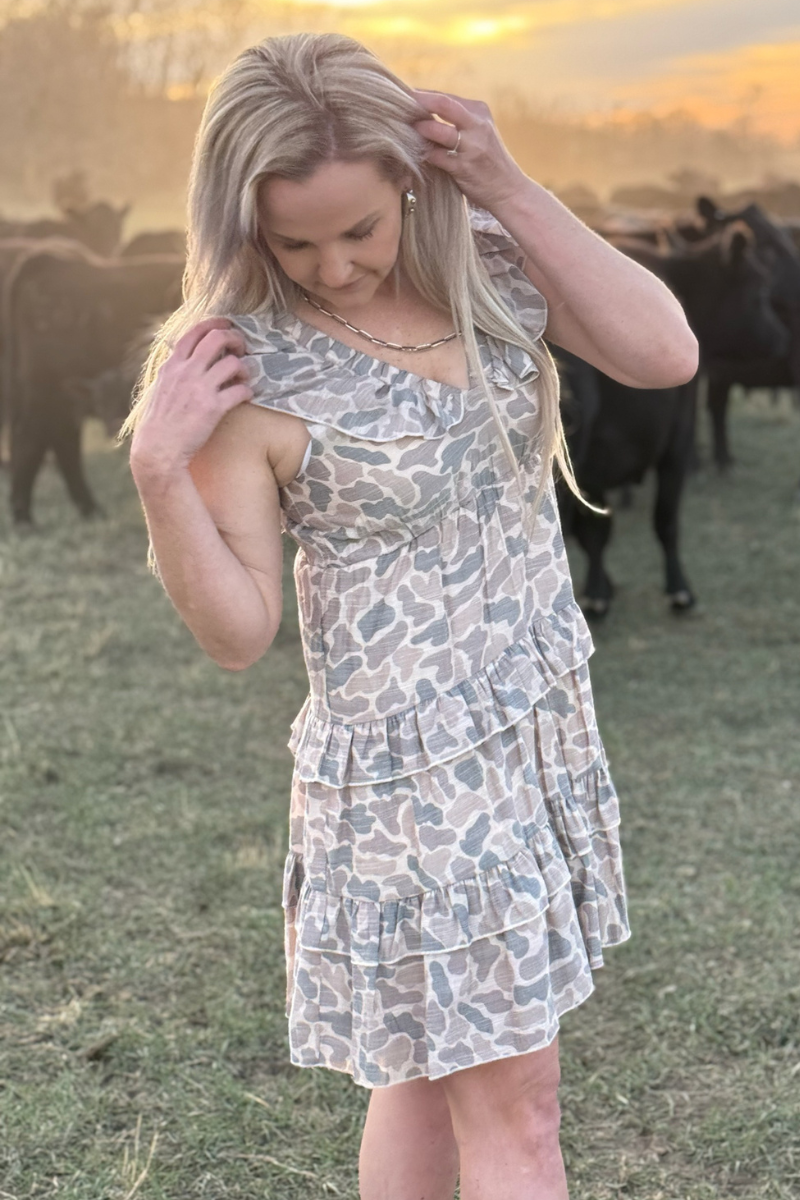 You Can't See Me Camo Dress