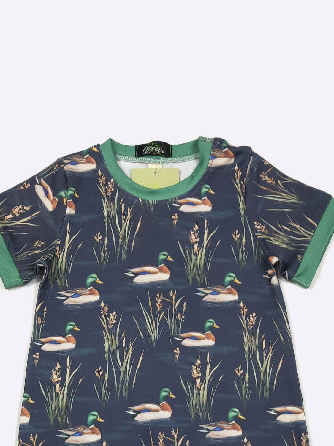 Duck Weed Boy Romper
