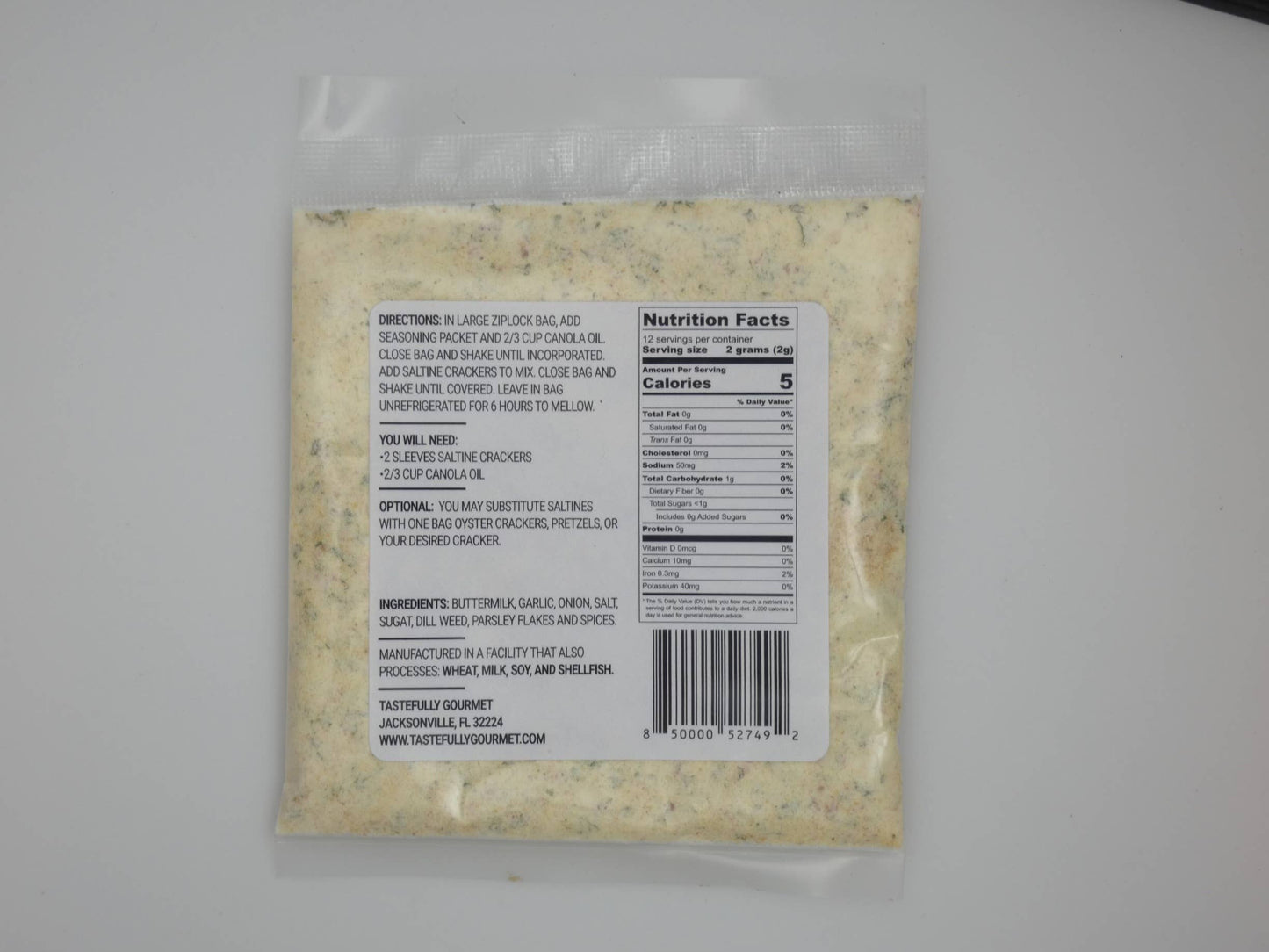 Ramblin Ranch Cracker Seasoning Mix
