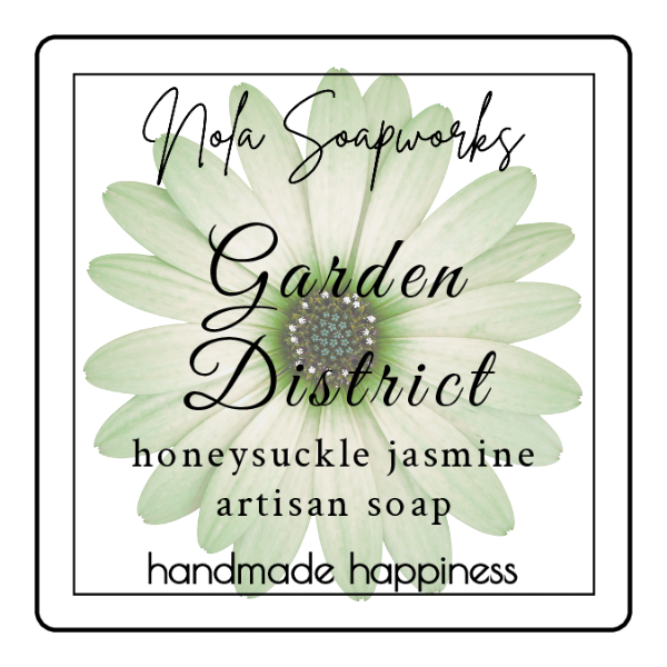 Garden District Artisan Soap - Honeysuckle & Jasmine