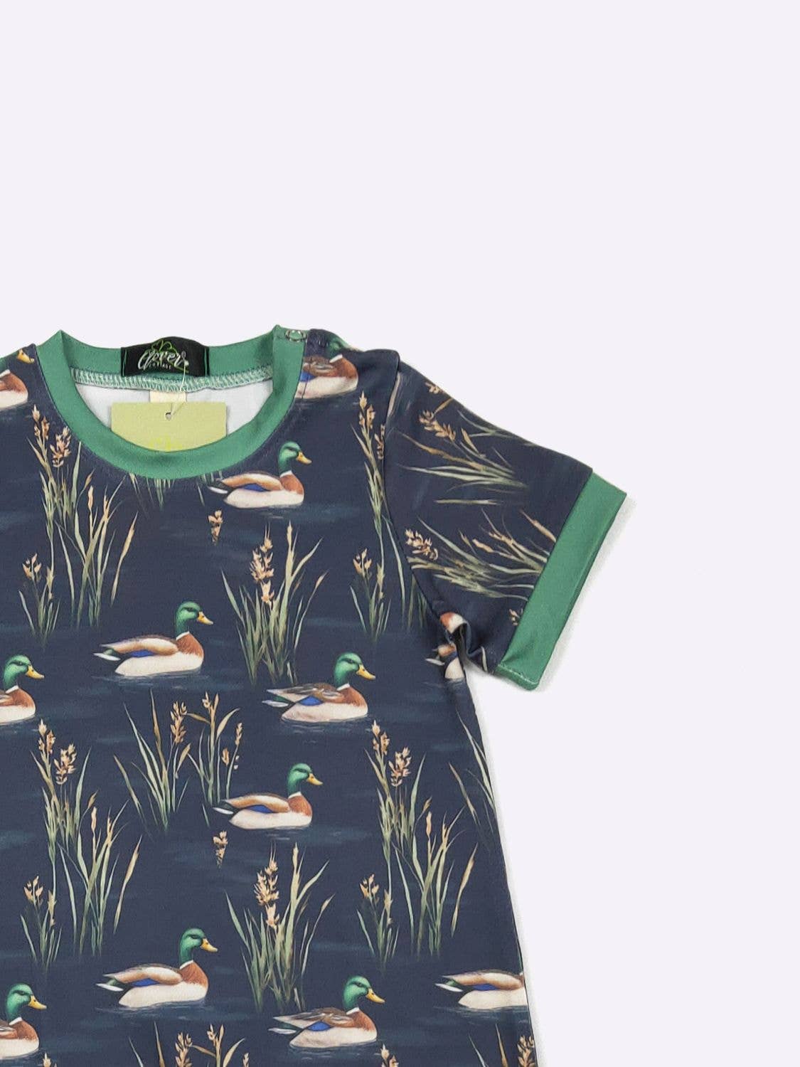 Duck Weed Boy Romper