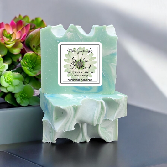 Garden District Artisan Soap - Honeysuckle & Jasmine