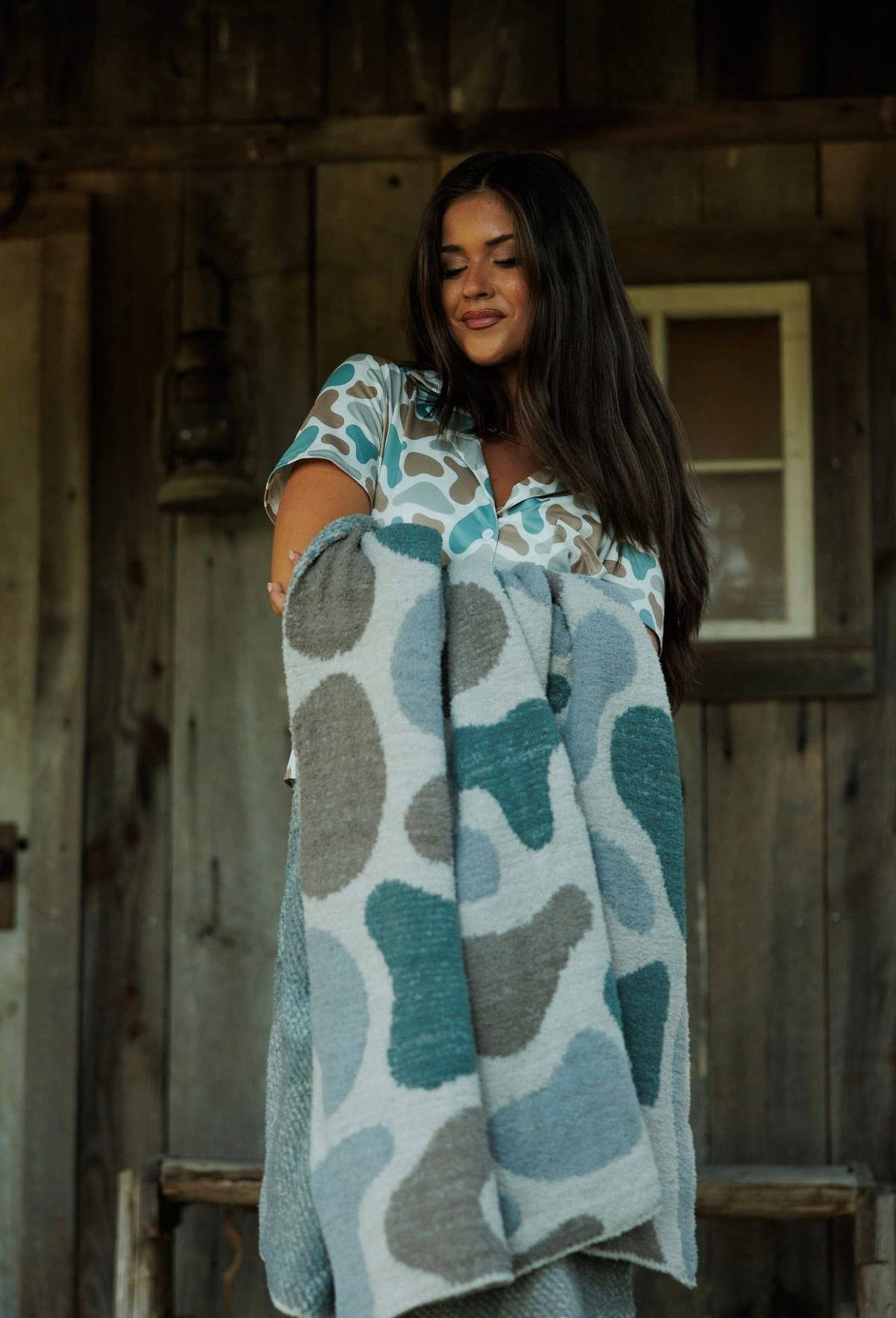 Camo Throw Blanket