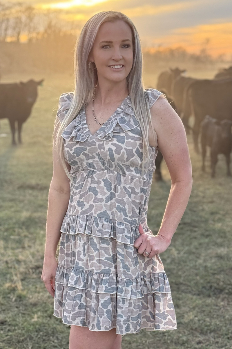 You Can't See Me Camo Dress