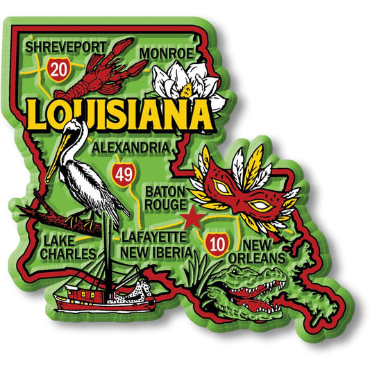 Louisiana State Magnet