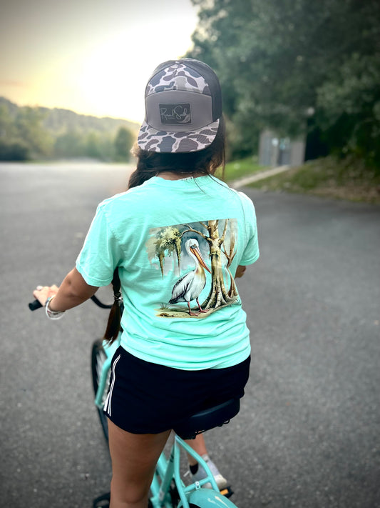 Rural South Pelican Pocket Tee – Southern Bayou Collection