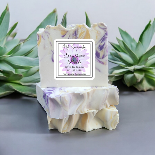 Southern Belle-Coconut Milk Soap -Lavender Lemon