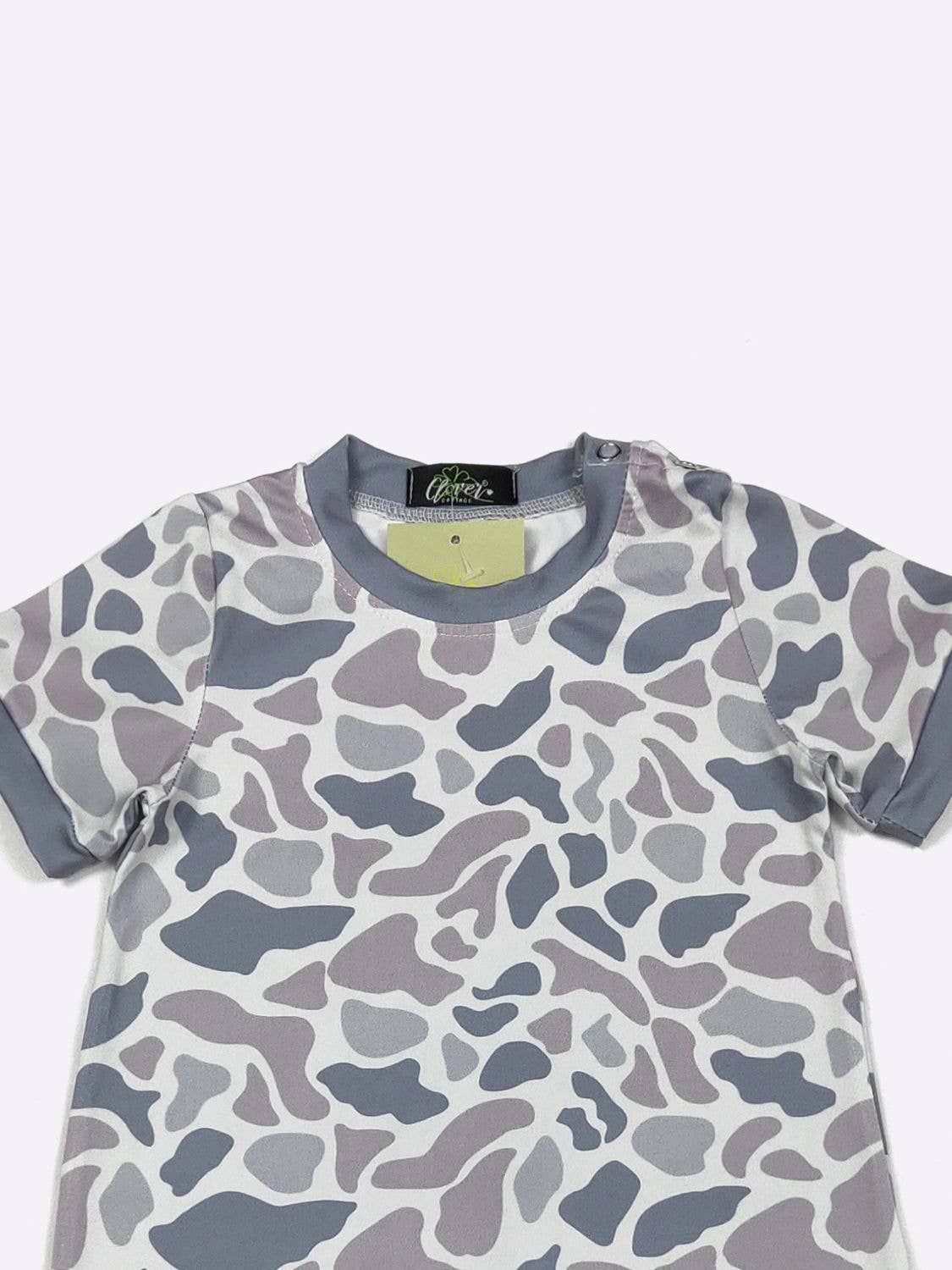 Urban Camo Boy Romper