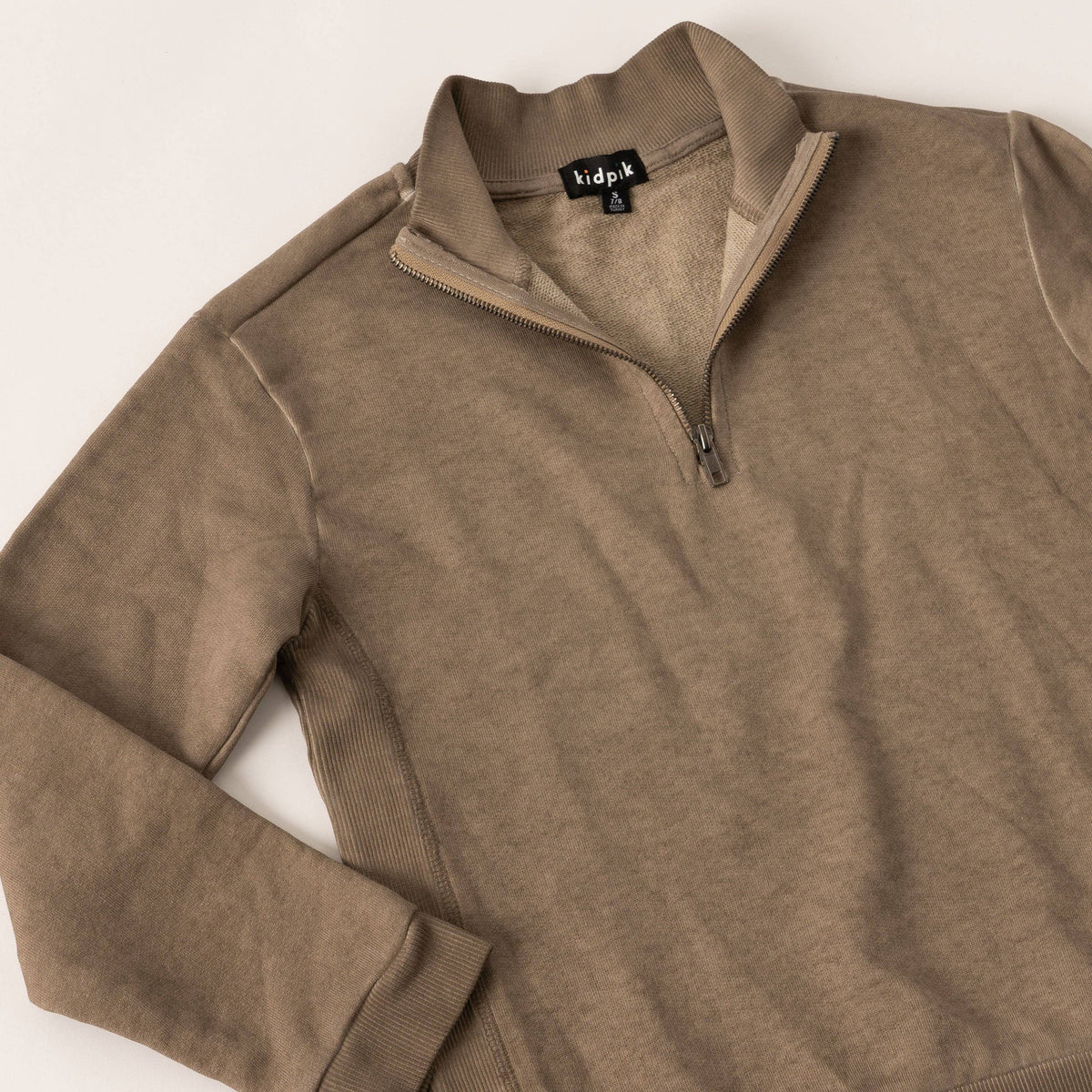 Half Zip Fleece Top Sweater