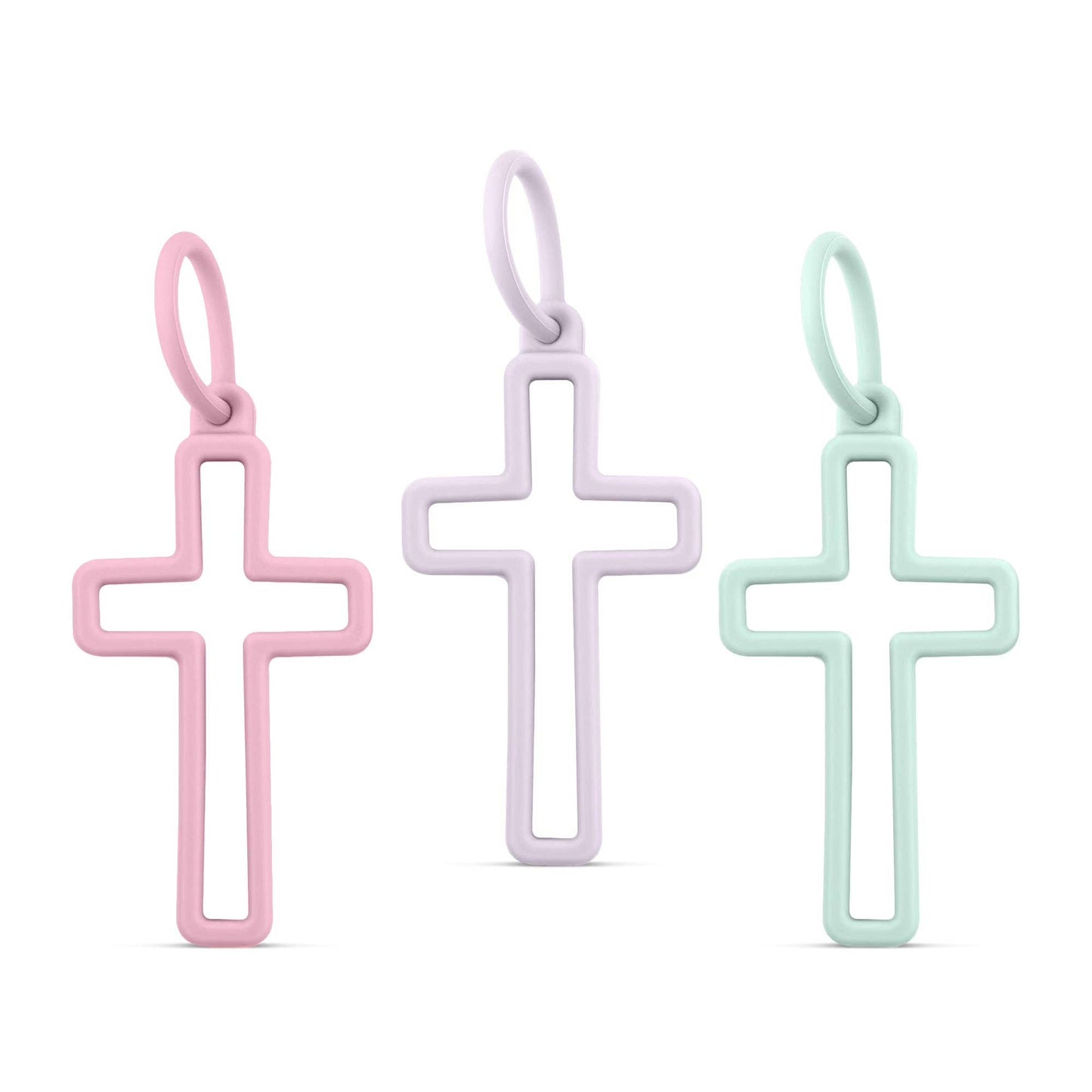 Cross Charm set of 3