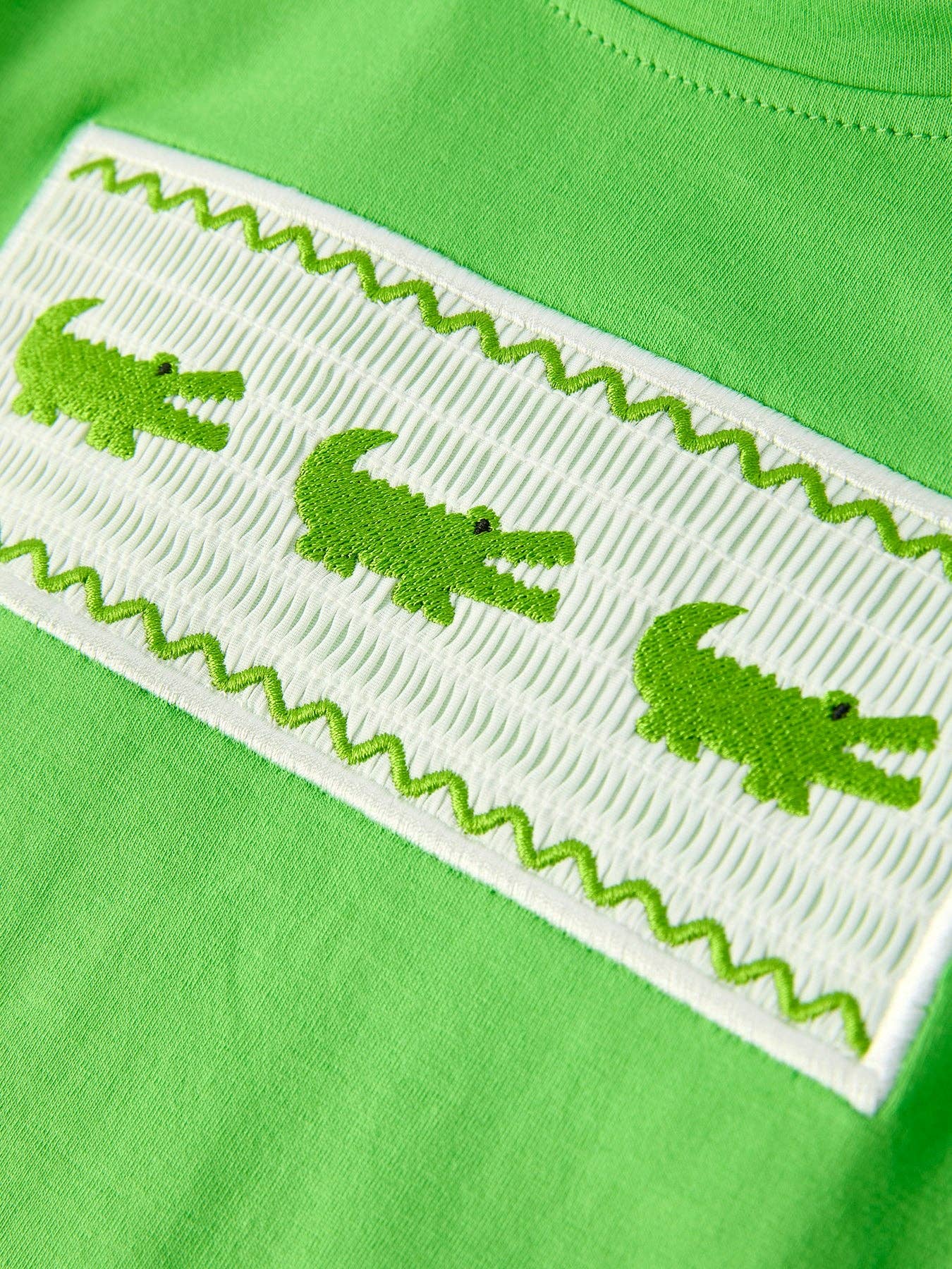 Toddler Boys Summer Gator Embroidered Plaid Shorts Set